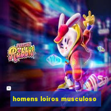 homens loiros musculoso