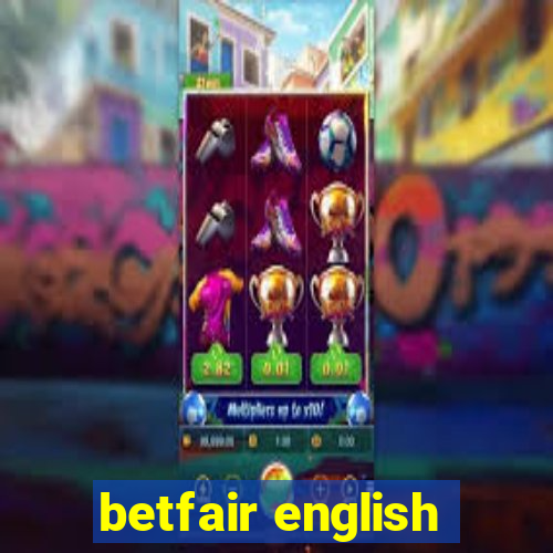 betfair english