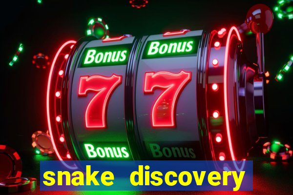 snake discovery bingo card