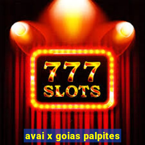 avai x goias palpites