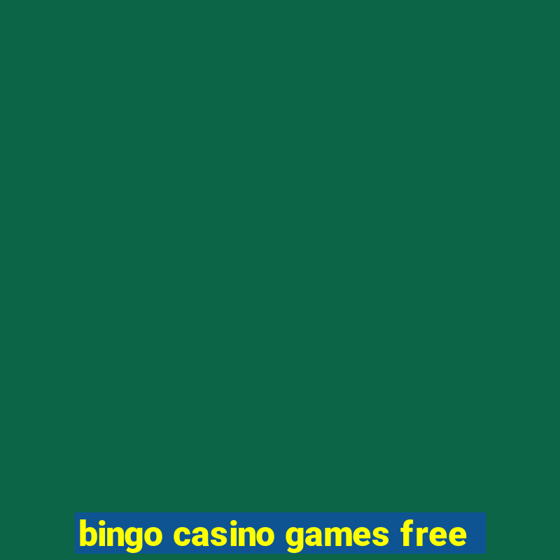 bingo casino games free