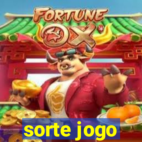 sorte jogo