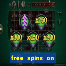 free spins on registration no deposit