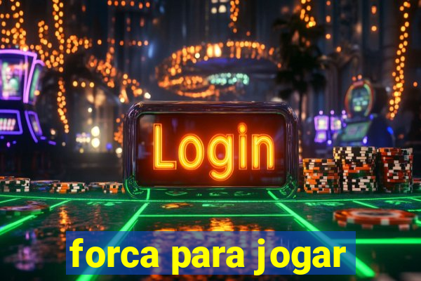 forca para jogar