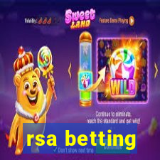 rsa betting