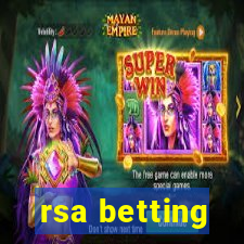 rsa betting