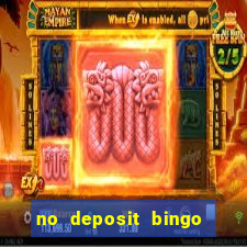 no deposit bingo sites 2021