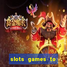 slots games to play for free