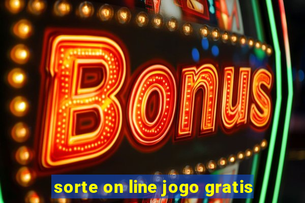 sorte on line jogo gratis