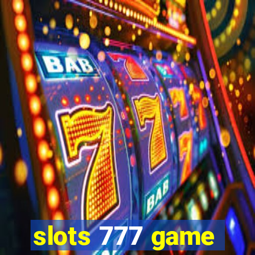 slots 777 game