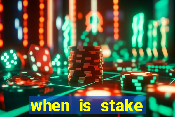 when is stake monthly bonus