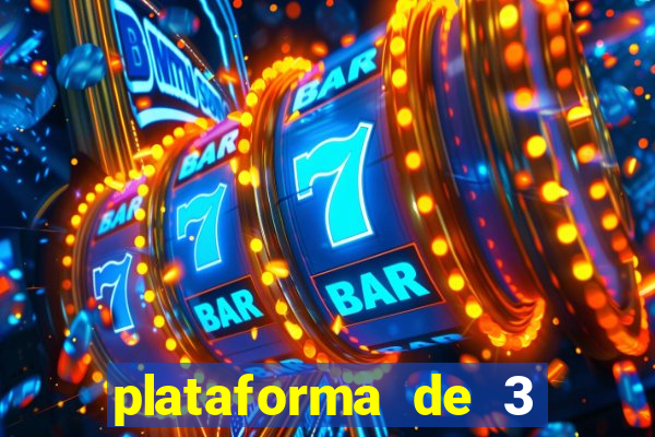 plataforma de 3 reais jogo