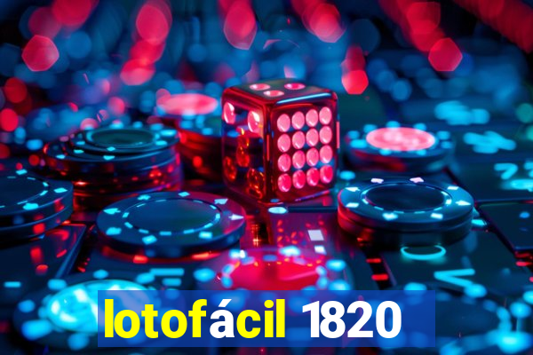 lotofácil 1820