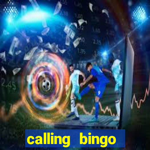 calling bingo numbers out