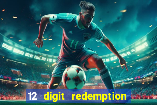 12 digit redemption code for golden hearts casino