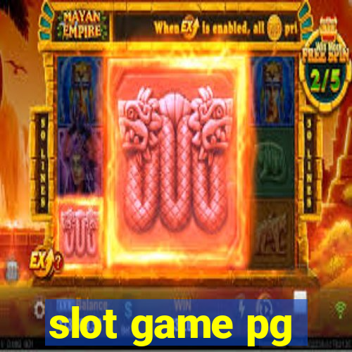 slot game pg