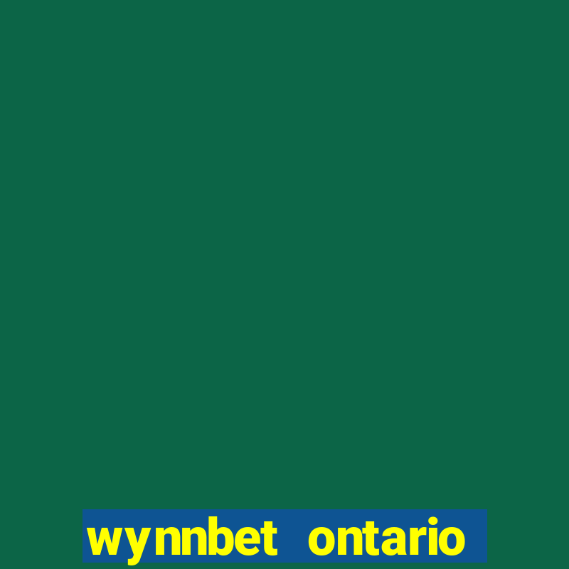 wynnbet ontario betting app