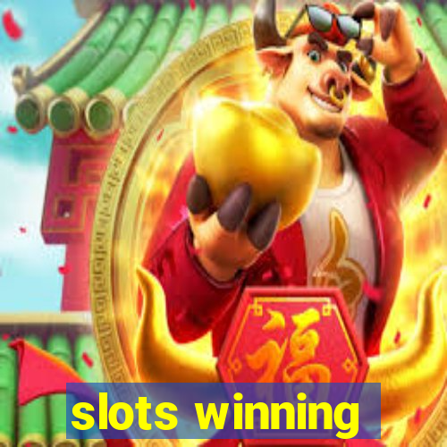 slots winning