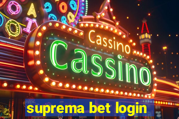 suprema bet login