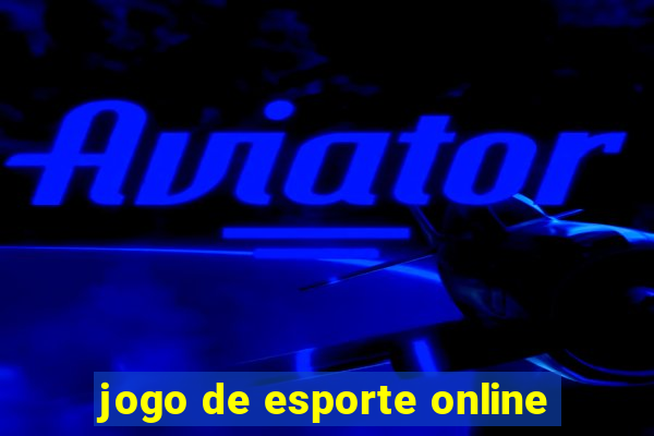 jogo de esporte online