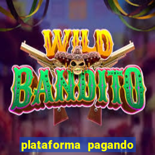 plataforma pagando bonus no cadastro