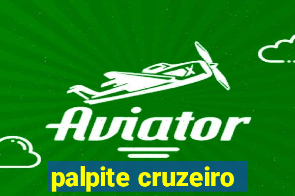 palpite cruzeiro