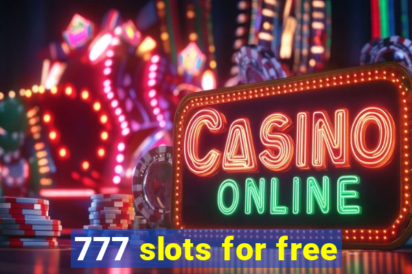 777 slots for free