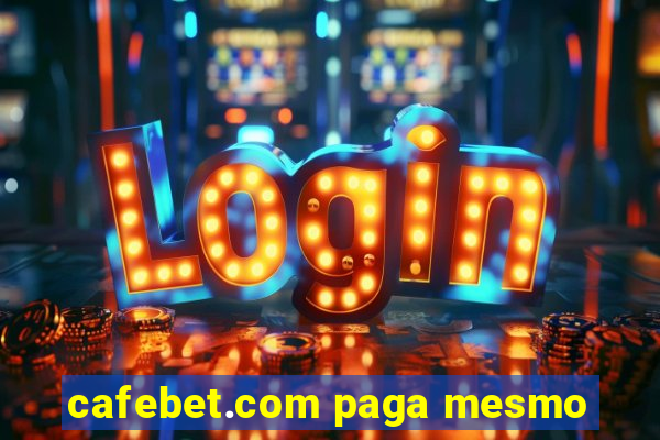 cafebet.com paga mesmo