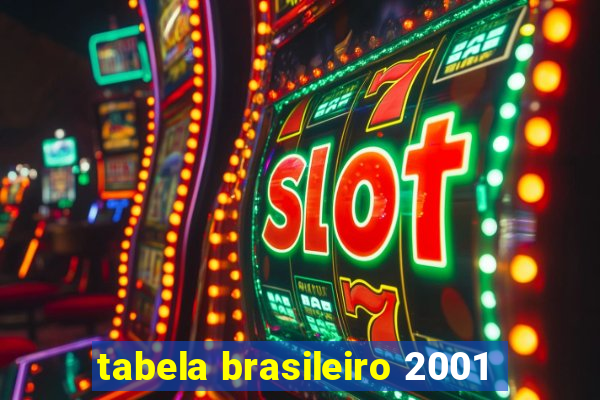 tabela brasileiro 2001