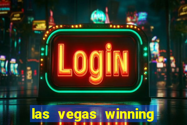 las vegas winning slot machines