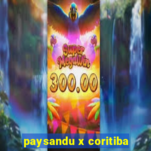 paysandu x coritiba