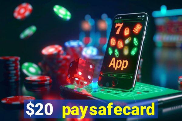 $20 paysafecard deposit bonus casino nz