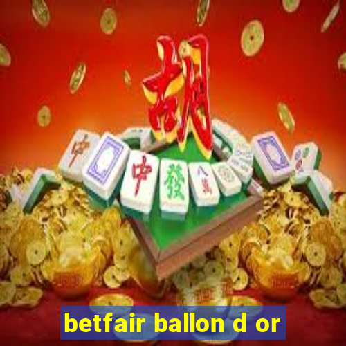 betfair ballon d or