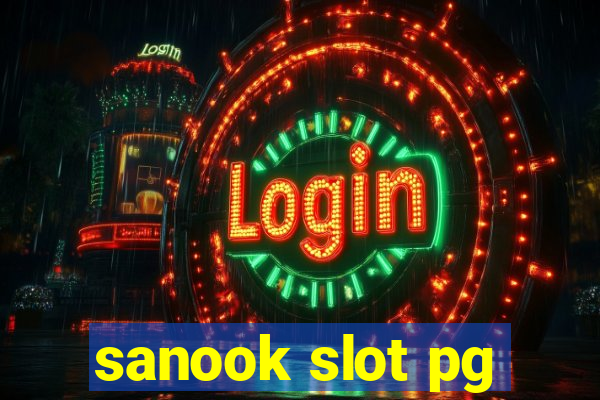 sanook slot pg