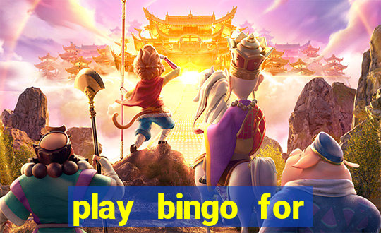 play bingo for money no deposit