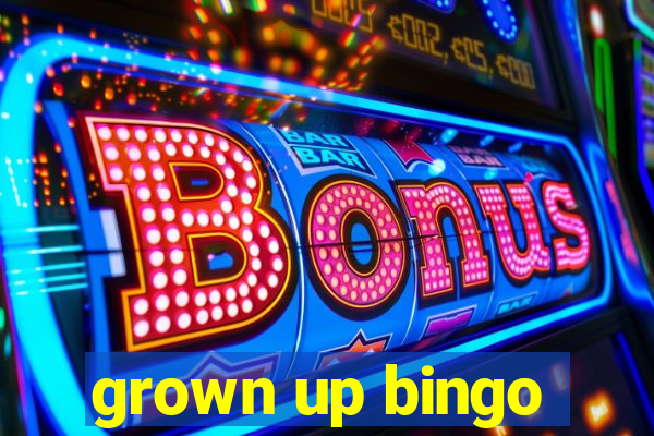 grown up bingo