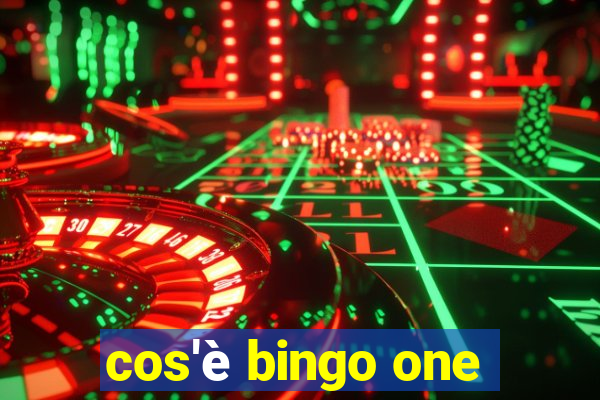 cos'è bingo one