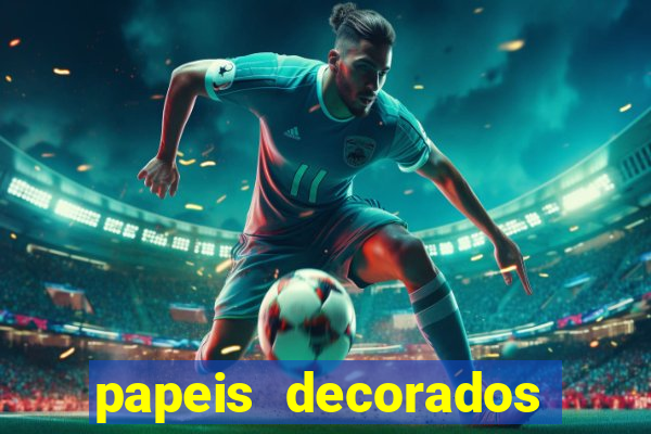 papeis decorados para imprimir