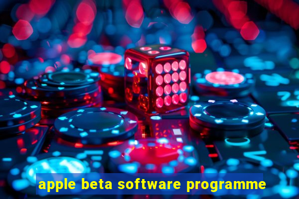 apple beta software programme