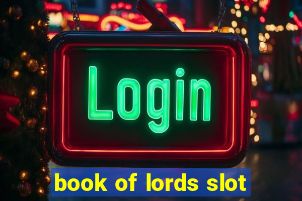 book of lords slot