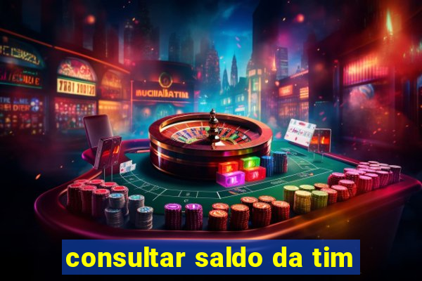 consultar saldo da tim