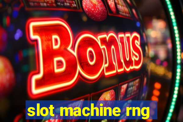 slot machine rng