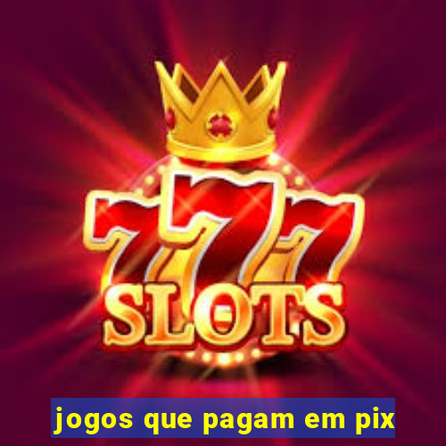 jogos que pagam em pix