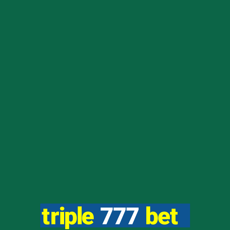 triple 777 bet