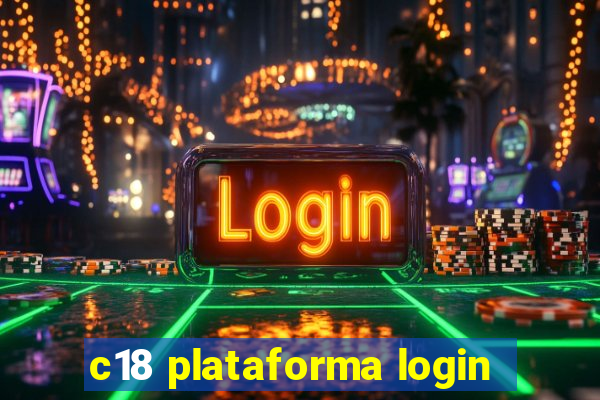 c18 plataforma login