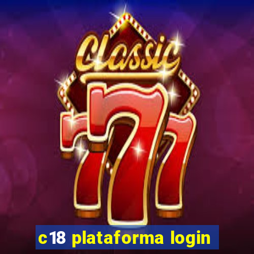 c18 plataforma login