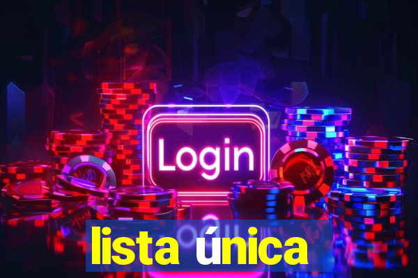 lista única