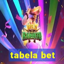 tabela bet