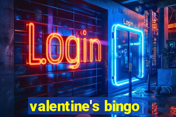 valentine's bingo