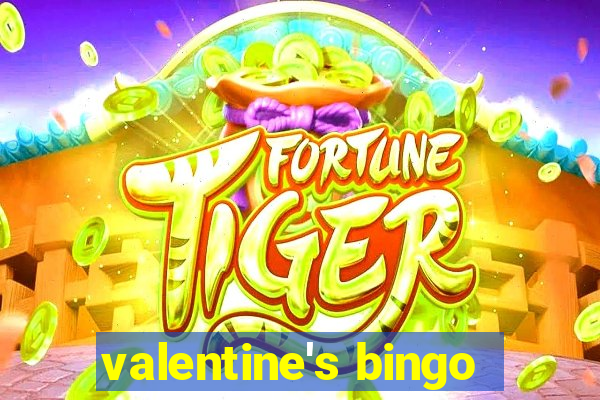 valentine's bingo